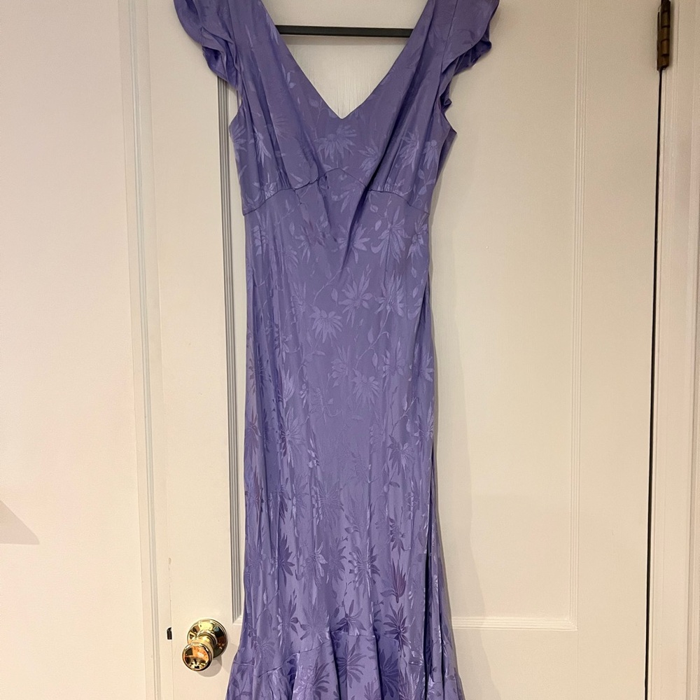 NWT Rixo Ossy jacquard maxi dress